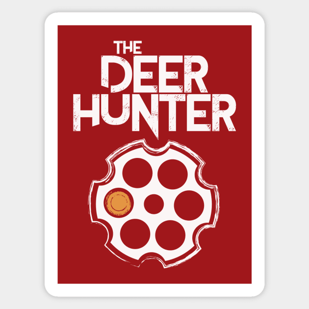 The Deer Hunter - Alternative Movie Poster Sticker by MoviePosterBoy